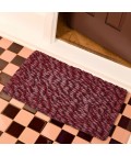 Bonnie and Neil | Woven Door Mat | Rose